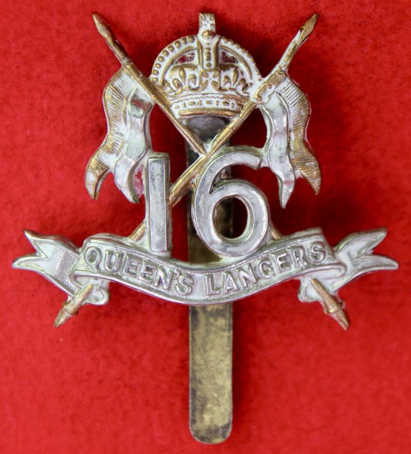 16th Lancers Edwardian Cap Badge