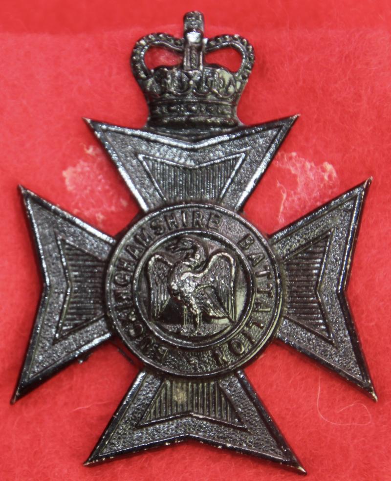 Anodised Bucks Battalion Cap Badge