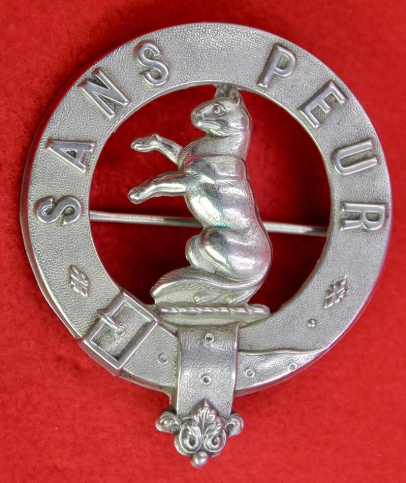 5th Seaforth Glengarry Badge