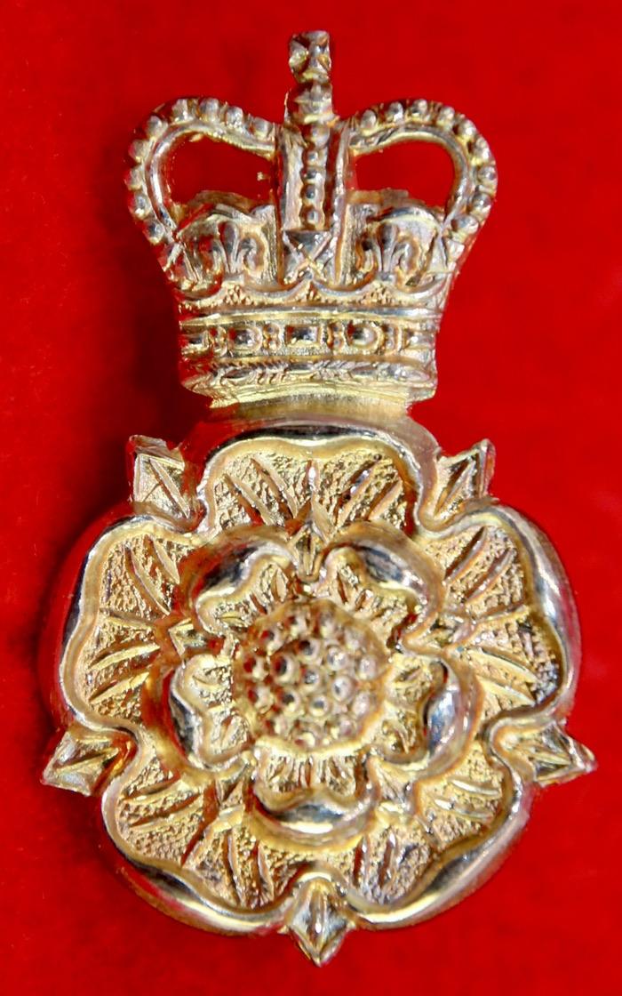 Yorkshire Dragoons Officer's Cap Badge