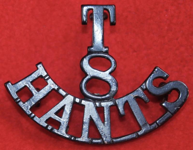 T/8/Hants Shoulder Title