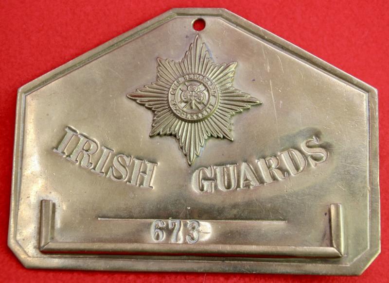 Irish Guards Bedplate