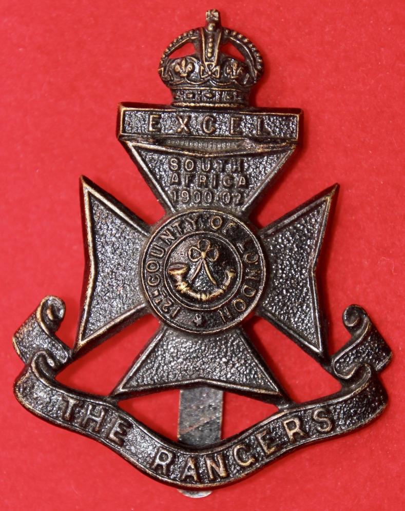12th London Cap Badge