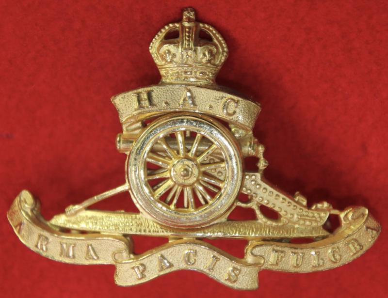 HAC (Artillery) Officer's Cap Badge