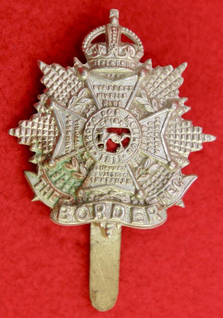 Edwardian Border Regt Cap Badge