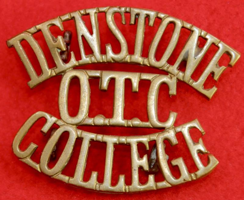 Denstone/OTC/College Shoulder Title