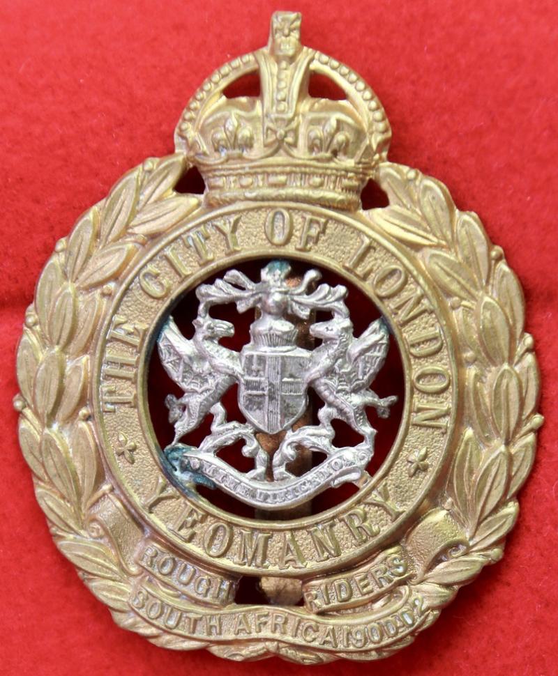 Rough Riders Cap Badge